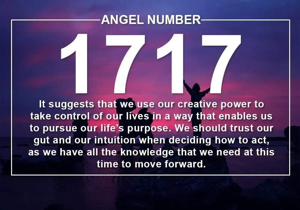 1717 angel number meaning