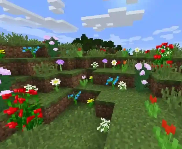 Minecraft Flowers