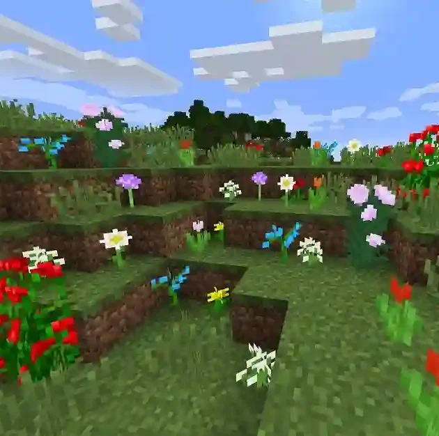 Minecraft Flowers