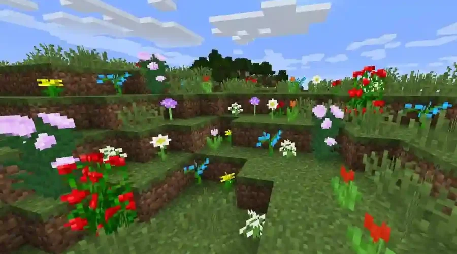 Minecraft Flowers