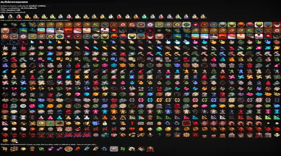 Cookie Clicker Achievements
