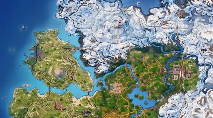 Fortnite Chapter 5 Map