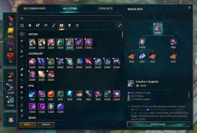 League of Legends Items