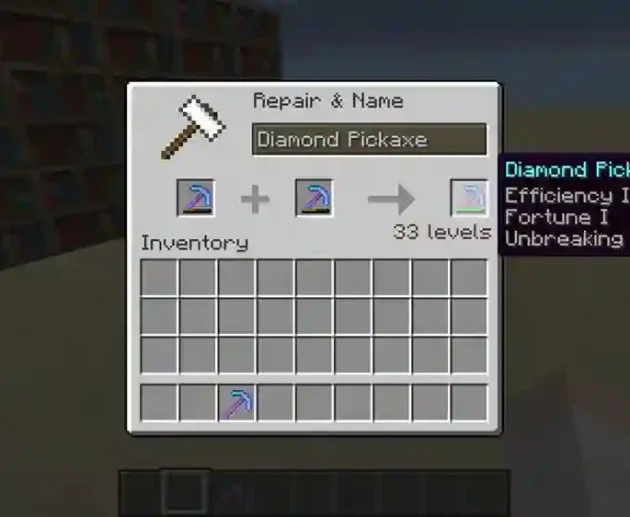 Minecraft Anvil