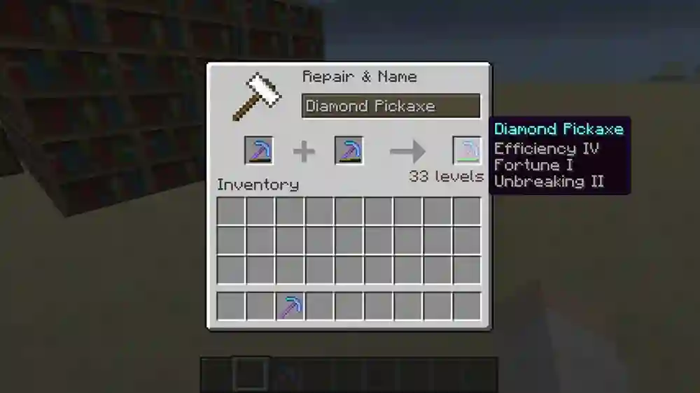 Minecraft Anvil