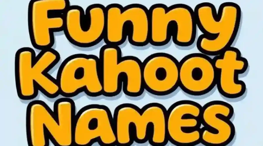 Funny Kahoot Names
